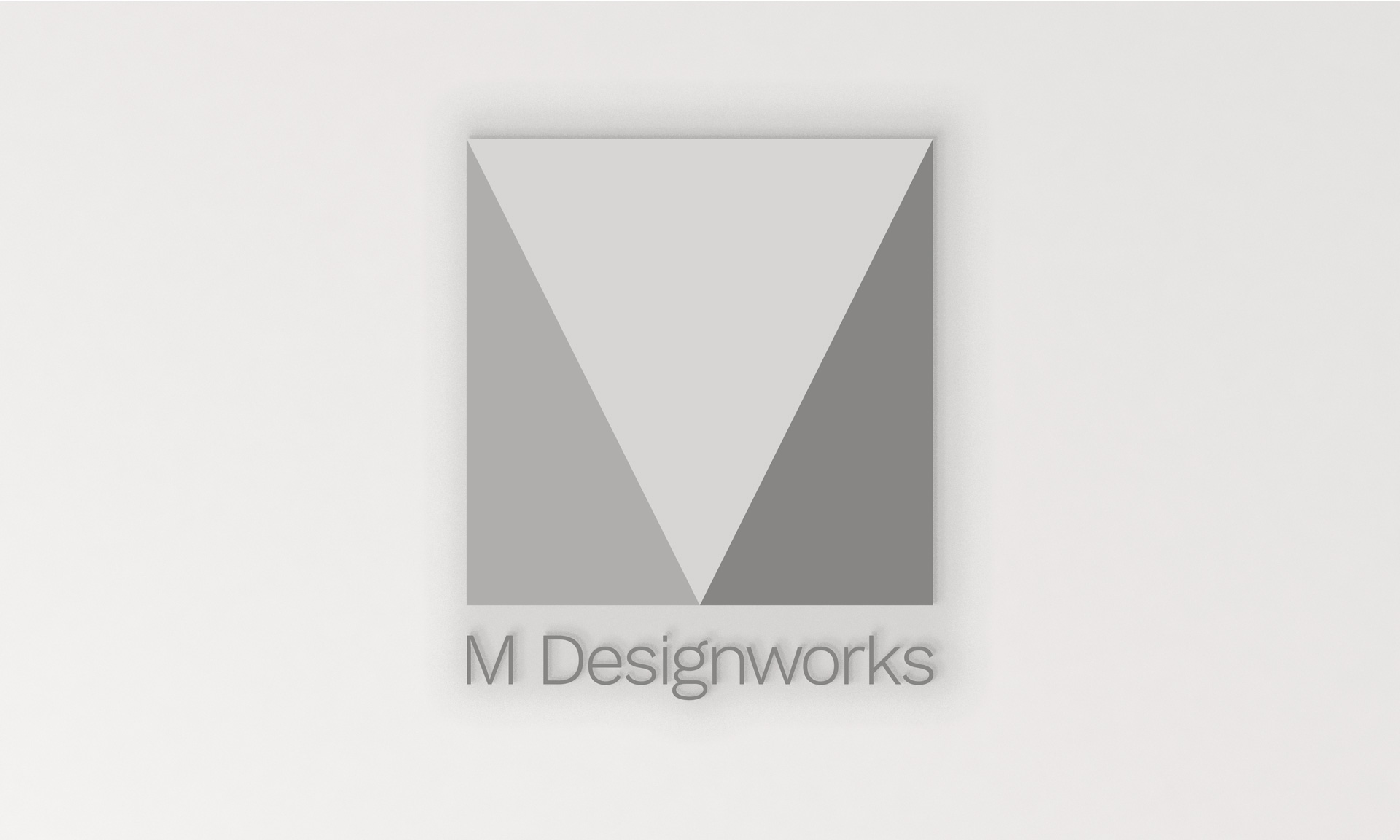 M Designworks grayscale logo